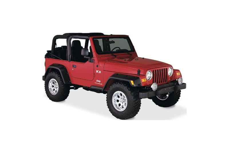 Poszerzenia nadkoli Bushwacker Pocket Style - Jeep Wrangler TJ