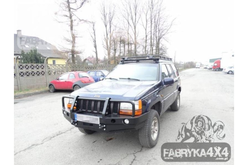 ZDERZAK PRZÓD Z BULLBAREM JEEP CHEROKEE ZJ