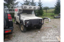 ZDERZAK PRZÓD Z BULLBAREM LAND ROVER DEFENDER 110