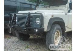 ZDERZAK PRZÓD Z BULLBAREM LAND ROVER DEFENDER 110