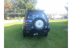 ZDERZAK TYŁ TOYOTA LAND CRUISER J120 02-09