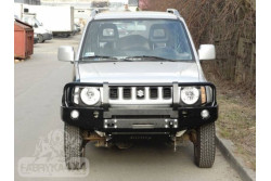 ZDERZAK PRZÓD Z BULLBAREM SUZUKI JIMNY BENZYNA 05-12