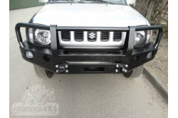 ZDERZAK PRZÓD Z BULLBAREM SUZUKI JIMNY BENZYNA 05-12