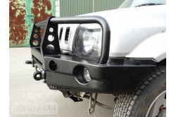 ZDERZAK PRZÓD Z BULLBAREM SUZUKI JIMNY BENZYNA 05-12