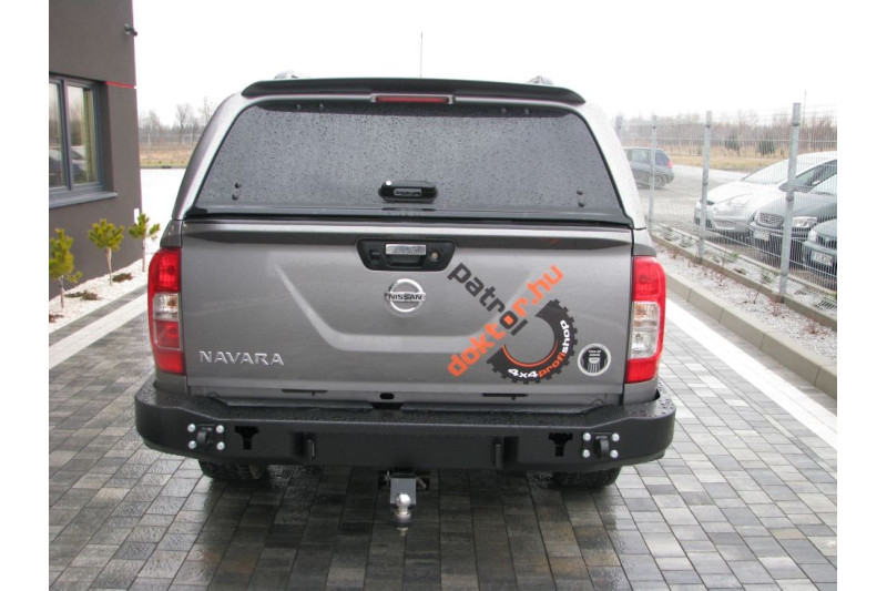 ZDERZAK TYLNY KRÓTKI NISSAN NAVARA D23 2014-