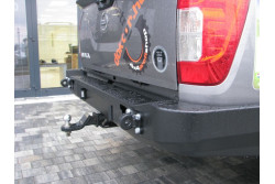 ZDERZAK TYLNY KRÓTKI NISSAN NAVARA D23 2014-
