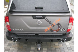 ZDERZAK TYLNY KRÓTKI NISSAN NAVARA D23 2014-