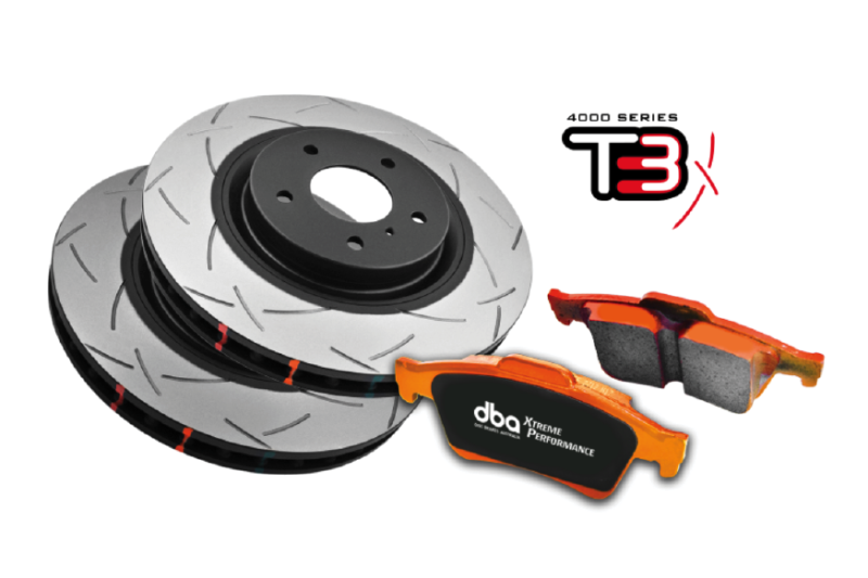 Tarcze tył DBA T3 4000 Toyota LC J150 (2009-) zestaw