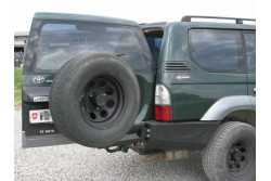 MOCOWANIE KOŁA ZAPASOWEGO TOYOTA LAND CRUISER J95 96-02