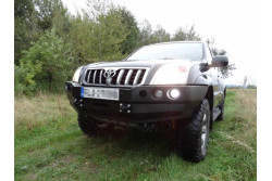 ZDERZAK PRZÓD BEZ BULLBARA TOYOTA LAND CRUISER J120 02-09