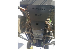 Aluminiowa osłona podwozia, skrzyni biegów - Toyota Land Cruiser J90 / J95 Benzyna