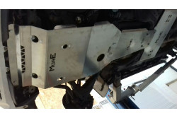 Zestaw aluminiowych osłon podwozia MorE 4x4 - Toyota Land Cruiser J150 2017+