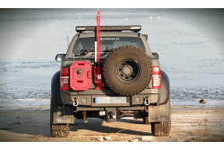 Wheel and canisters mount for steel bumpers MorE 4x4