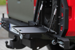 Wheel carrier and canisters mount + table More 4x4