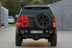 Mocowanie koła i kanistrów More 4x4