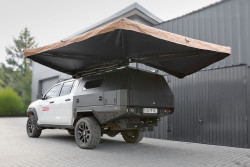 Markiza samochodowa Batwing 270° 2,5m - zadaszenie boczne More 4x4