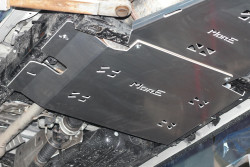 Zestaw aluminiowych osłon podwozia MorE 4x4 - Toyota Hilux Travo